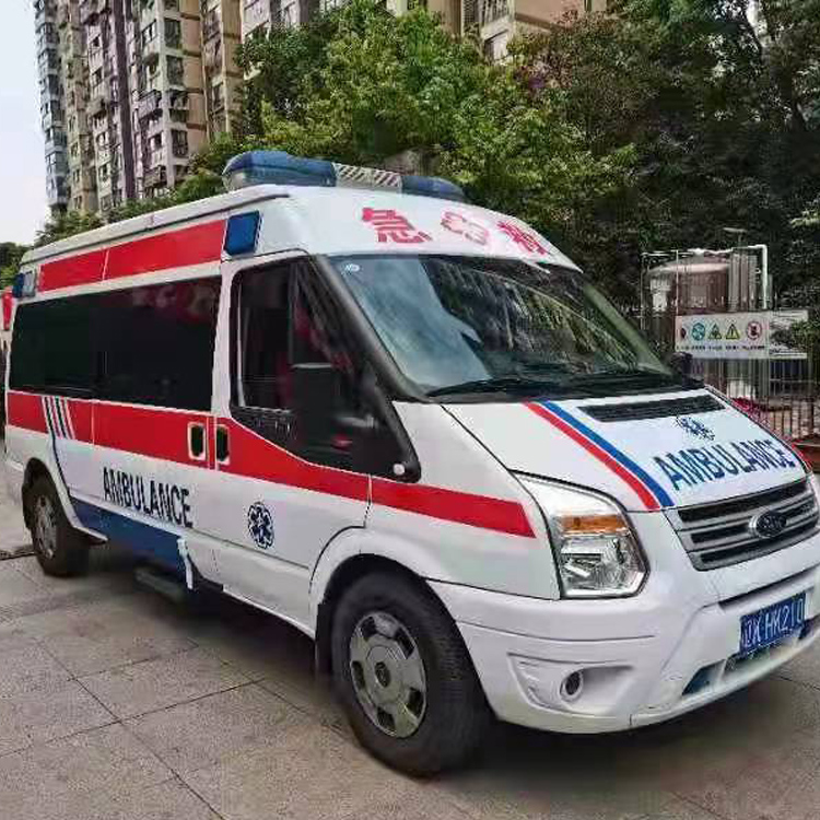 德化长途救护车护送病人返乡